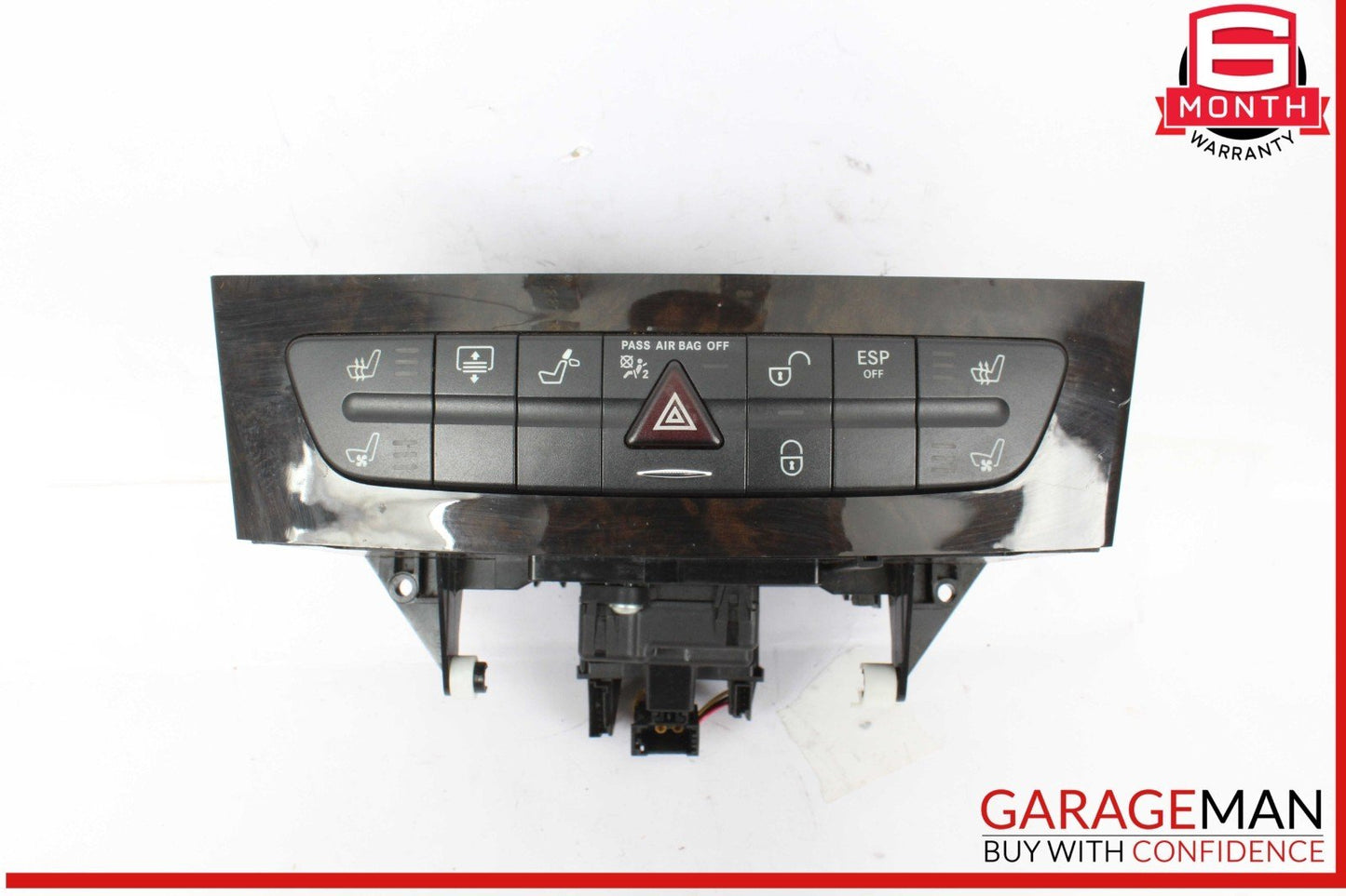 03-09 Mercedes W219 CLS550 E500 Hazard Switch Control Panel 2116800552 OEM
