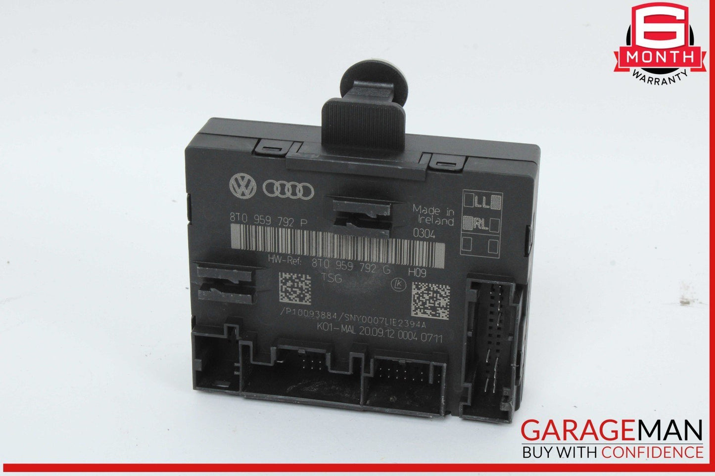 13-16 Audi A4 Front Right Passenger Side Door Control Module Unit 8T0959792G OEM