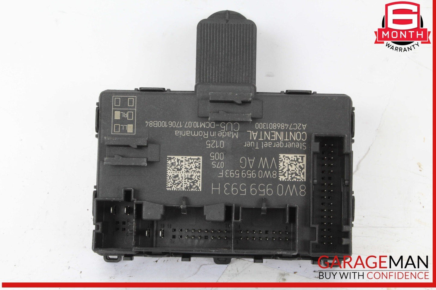 17-24 Audi A4 Quattro Front Left Driver Side Door Control Module 8W0959593H OEM