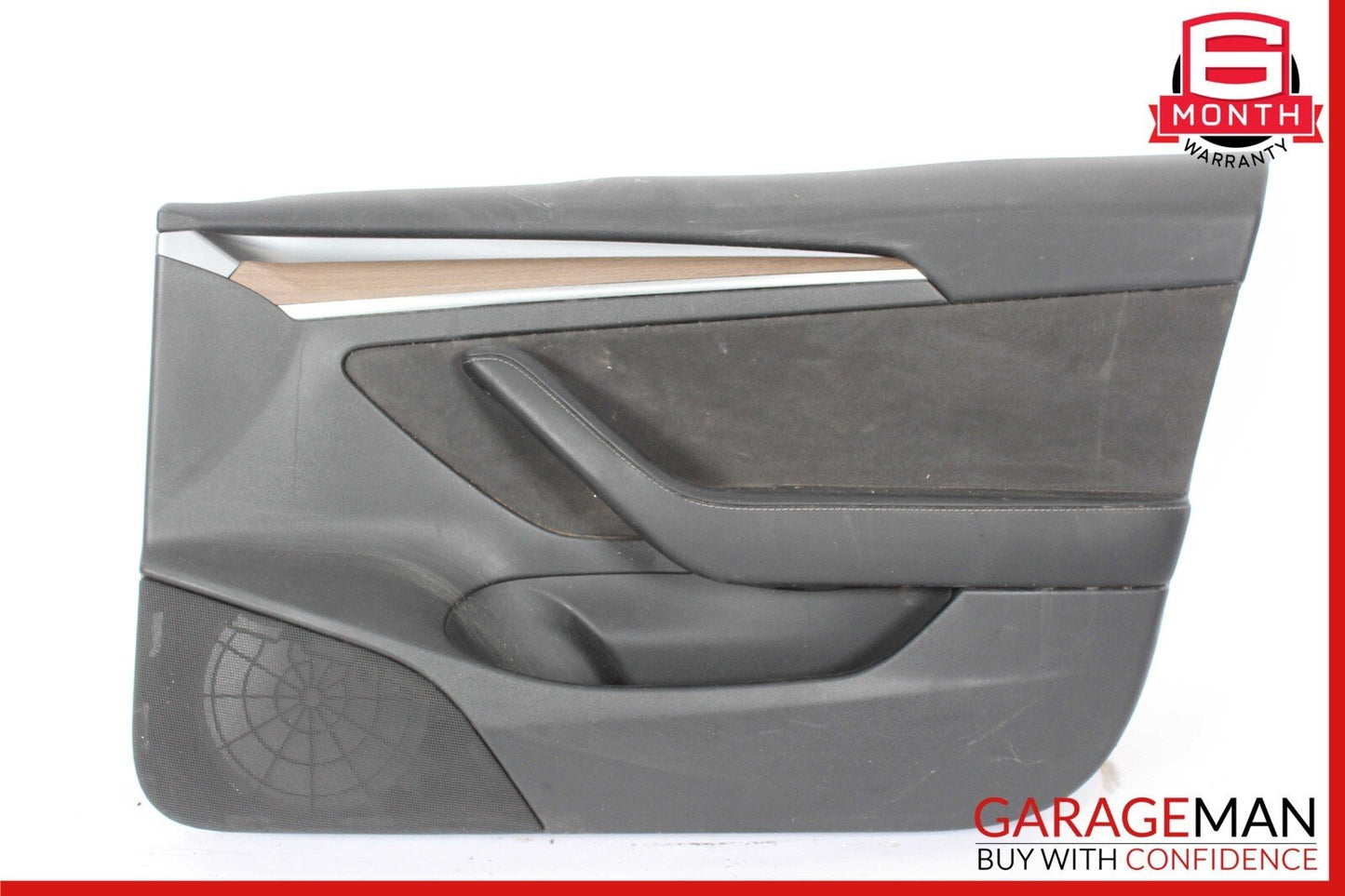 21-23 Tesla Model 3 Front Right Passenger Side Door Panel Card Trim Black OEM