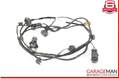 16-18 Audi A6 S6 Rear Bumper Wire Wiring Harness w/ Park Assist Aid Sensors OEM