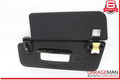 14-17 Mercedes W222 S550 Front Left Driver Side Sunvisor Sun Visor Black OEM