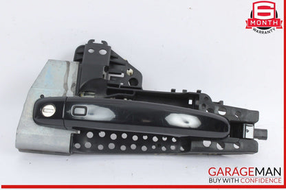 09-16 Audi S5 A5 Rear Left Driver Side Exterior Door Handle Black 8T0837885A OEM