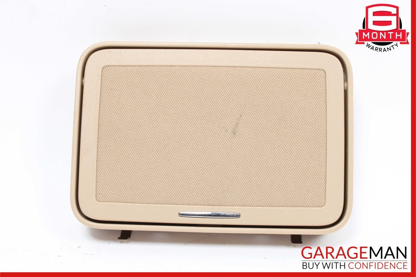 07-13 Mercedes W221 S550 S450 S600 Rear Upper Overhead Vanity Mirror Brown