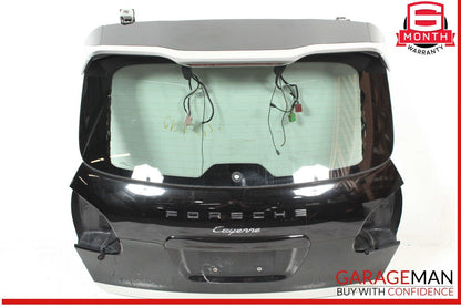 11-14 Porsche Cayenne 958 Trunk Lid Liftgate Tailgate Hatch Shell OEM