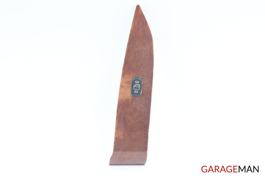 00-06 Mercedes W215 CL600 Front Left Driver Side Window Glass Switch Wood