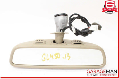12-16 Mercedes X166 GL450 ML350 ML550 Interior Rear View Mirror Beige OEM