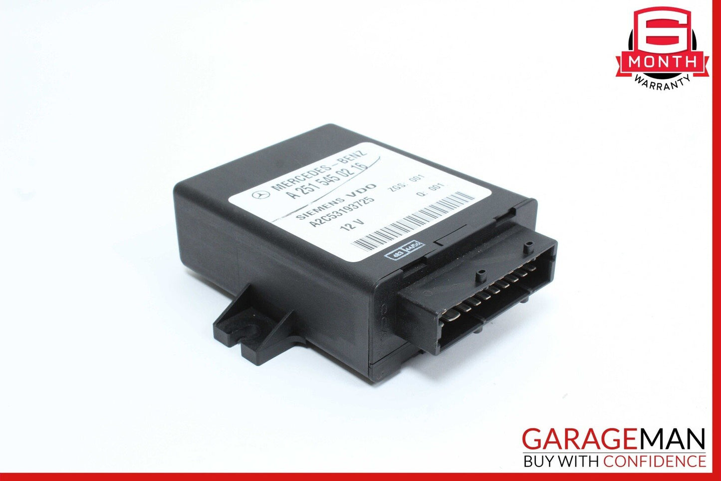 06-13 Mercedes W251 R350 4MATIC Rear Air Suspension Control Module 2515450216