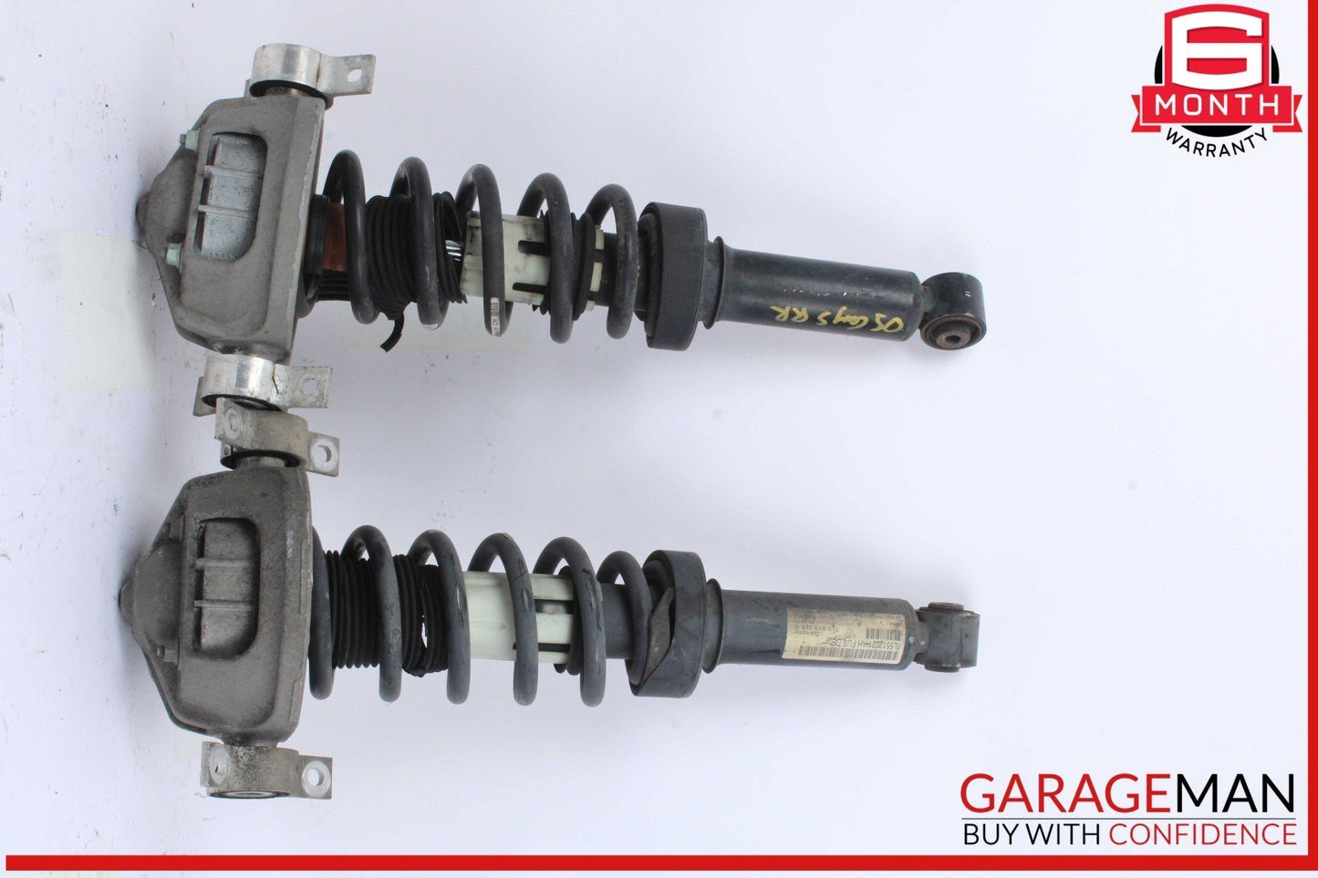 03-06 Porsche Cayenne S 955 Rear Left and Right Side Shock Strut Absorber OEM