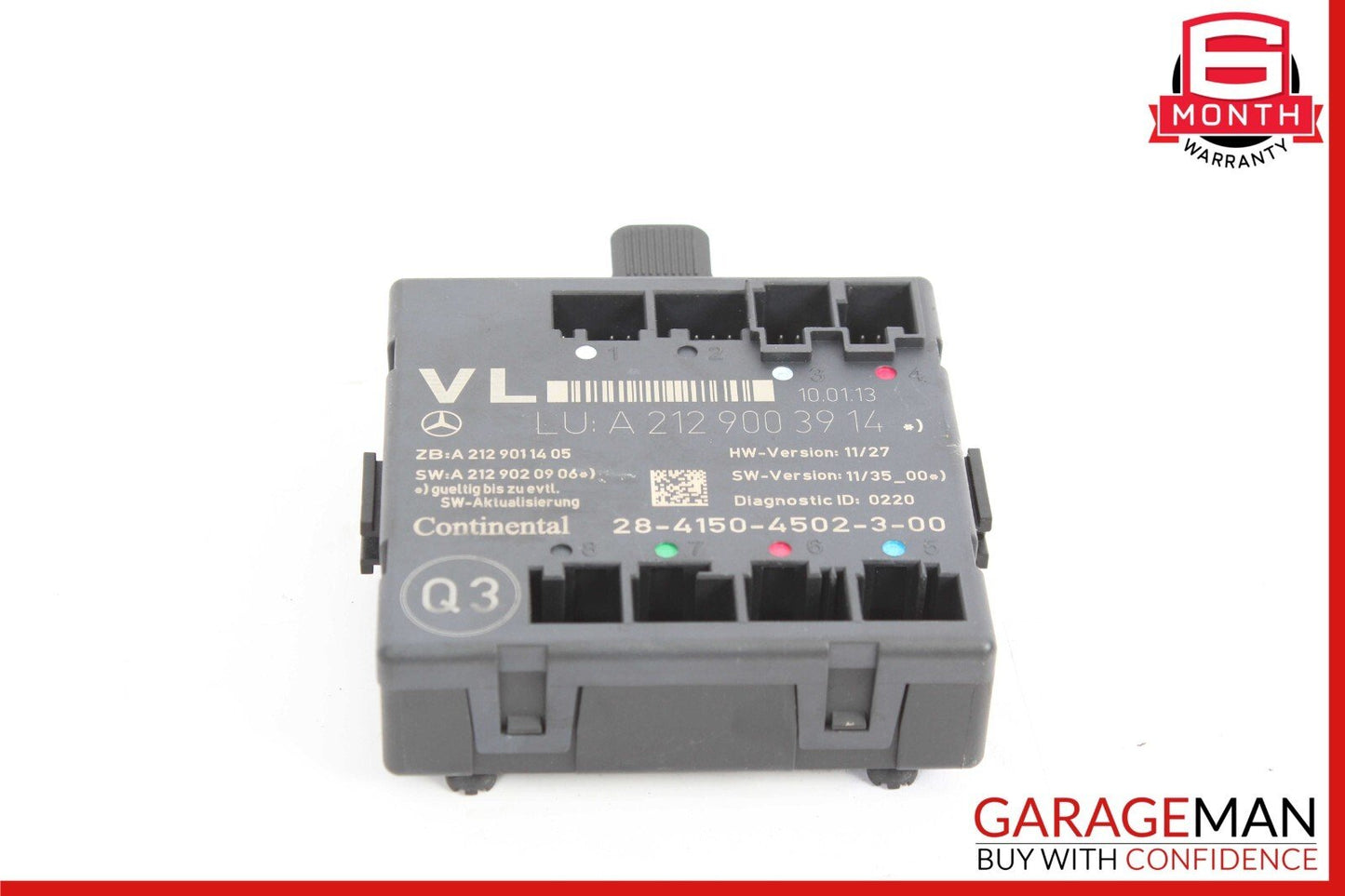 08-18 Mercedes W204 C300 CLS550 SLK250 Front Left Side Door Control Module Unit