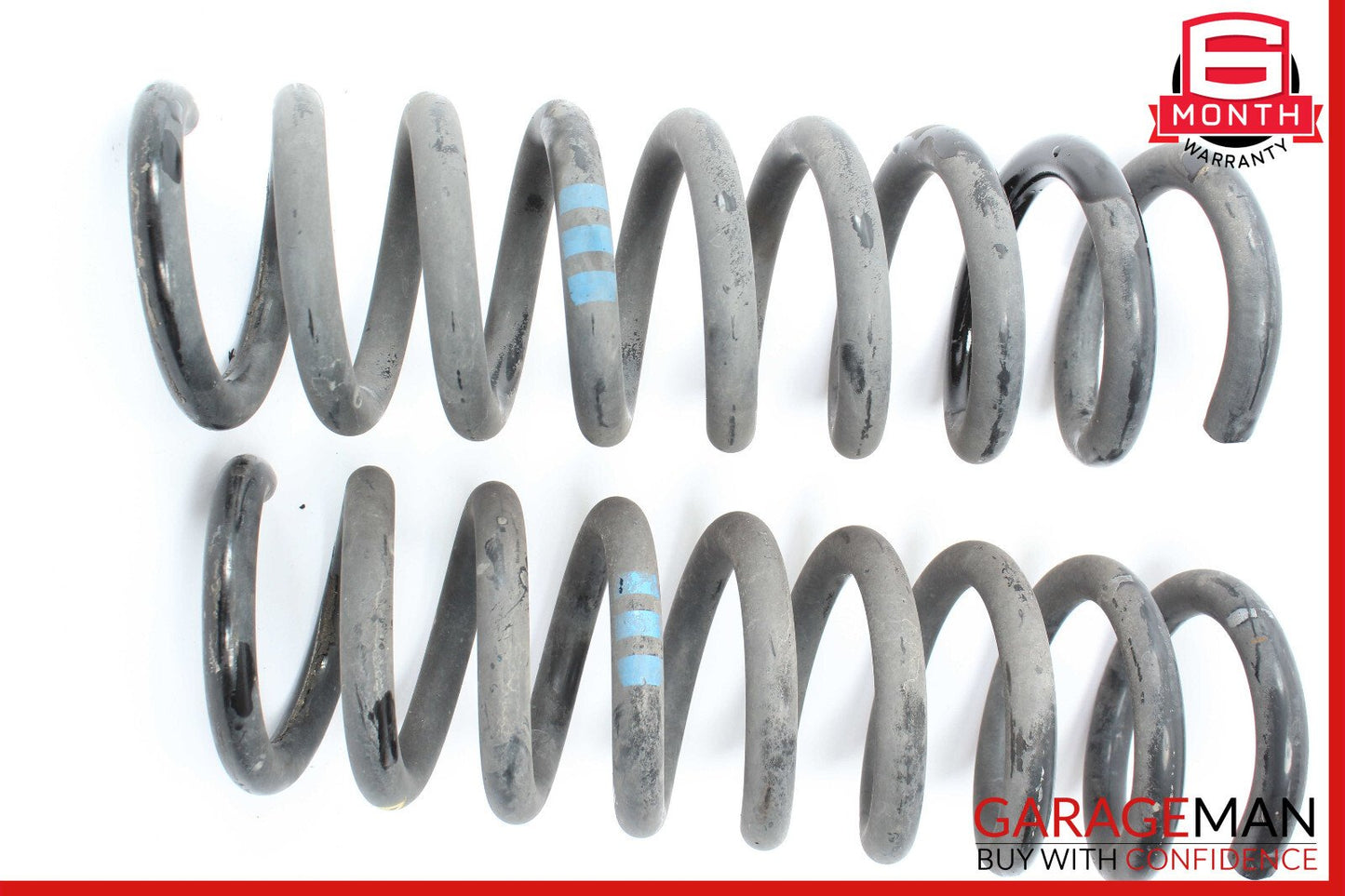 01-07 Mercedes W203 C230 Rear Left & Right Shock Absorber Coil Spring Set of 2