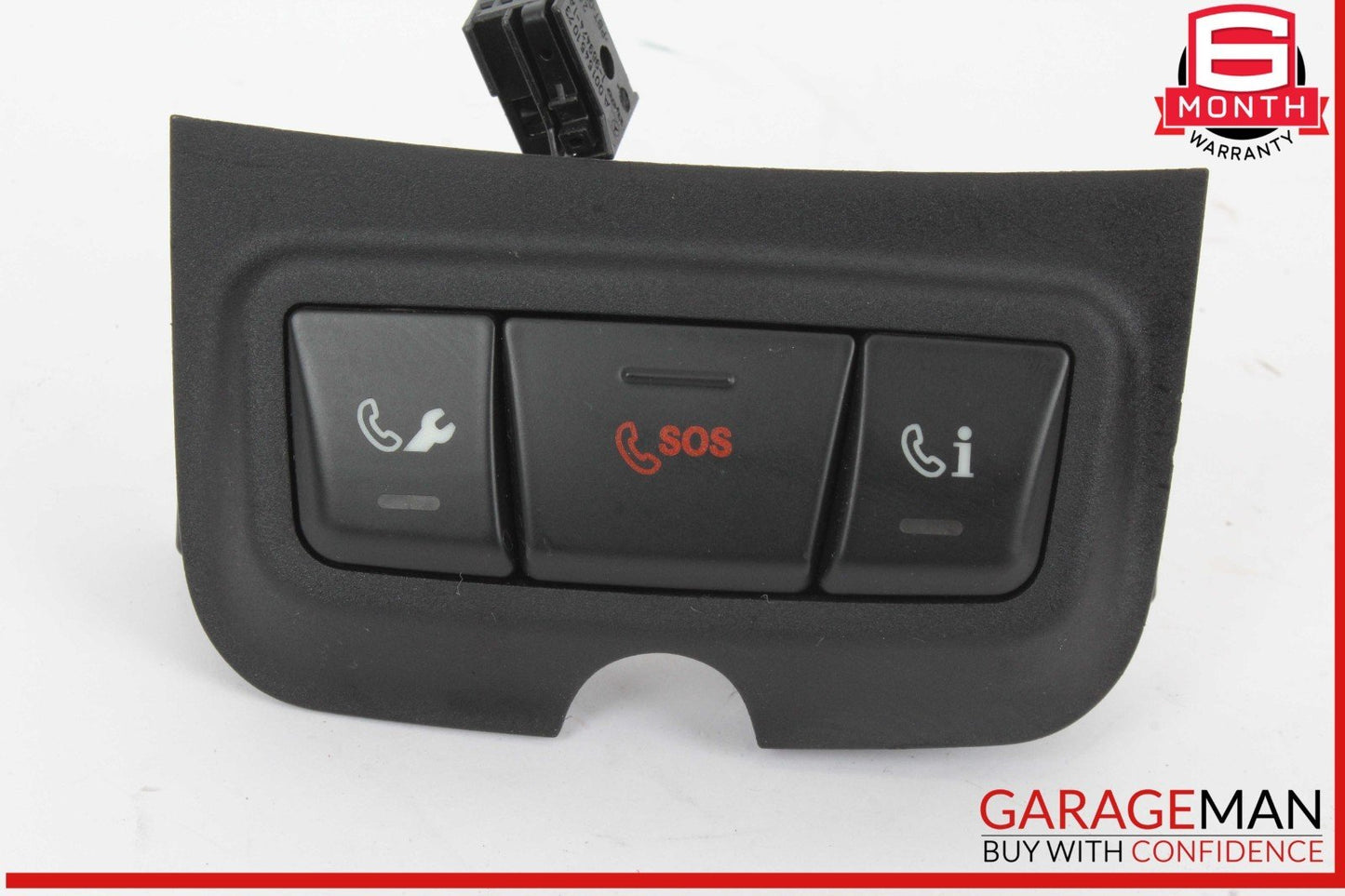 12-20 Mercedes R172 SLK250 C350 Overhead Emergency Panel Controller Switch Black