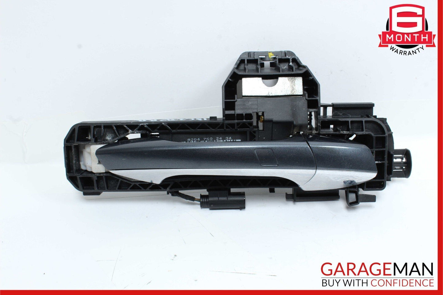 08-14 Mercedes W204 C250 C300 Front or Rear Right Side Exterior Door Handle Gray