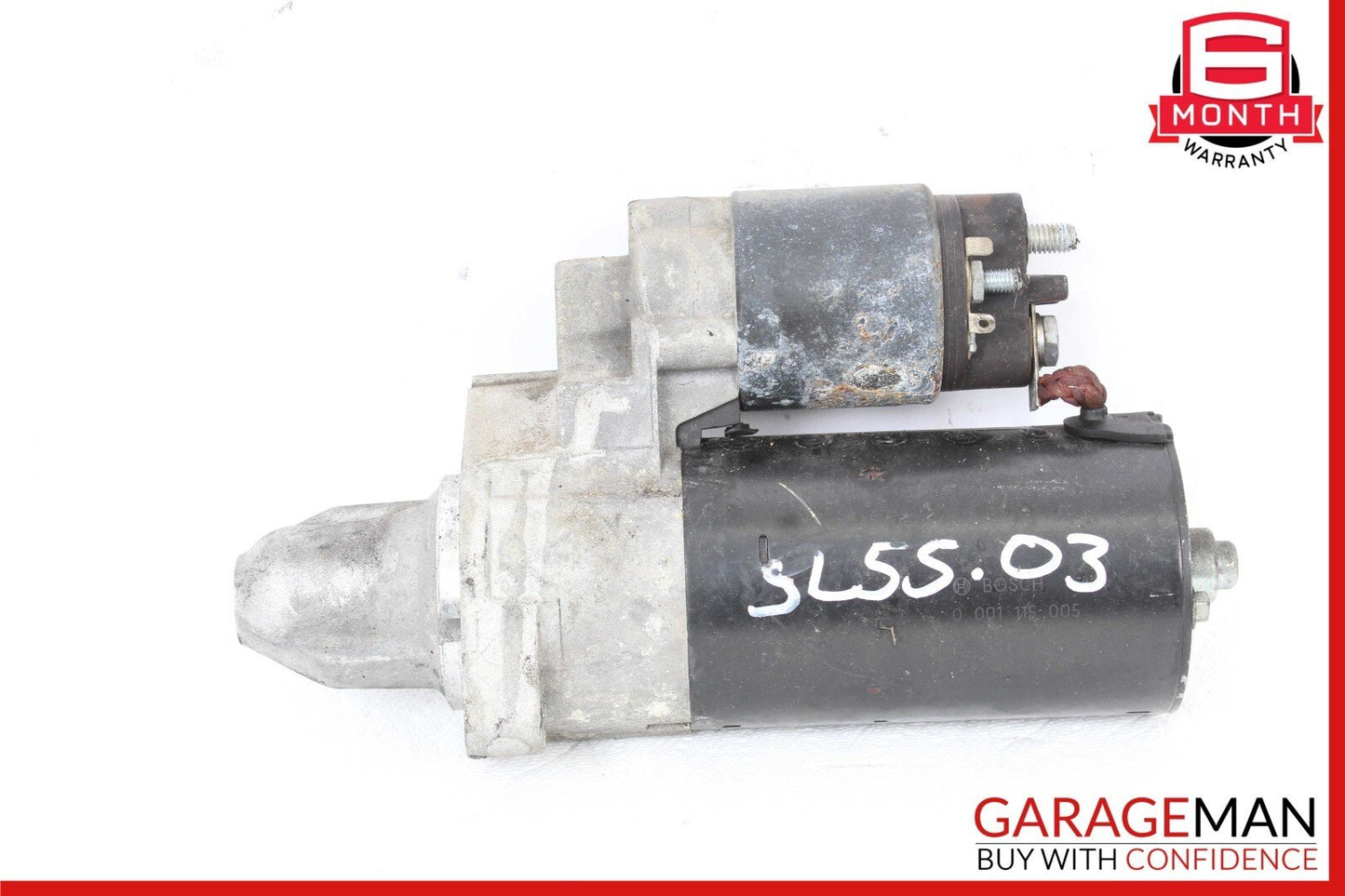 97-09 Mercedes R230 SL500 CL55 AMG Engine Starter Motor Assembly 0001115005 OEM