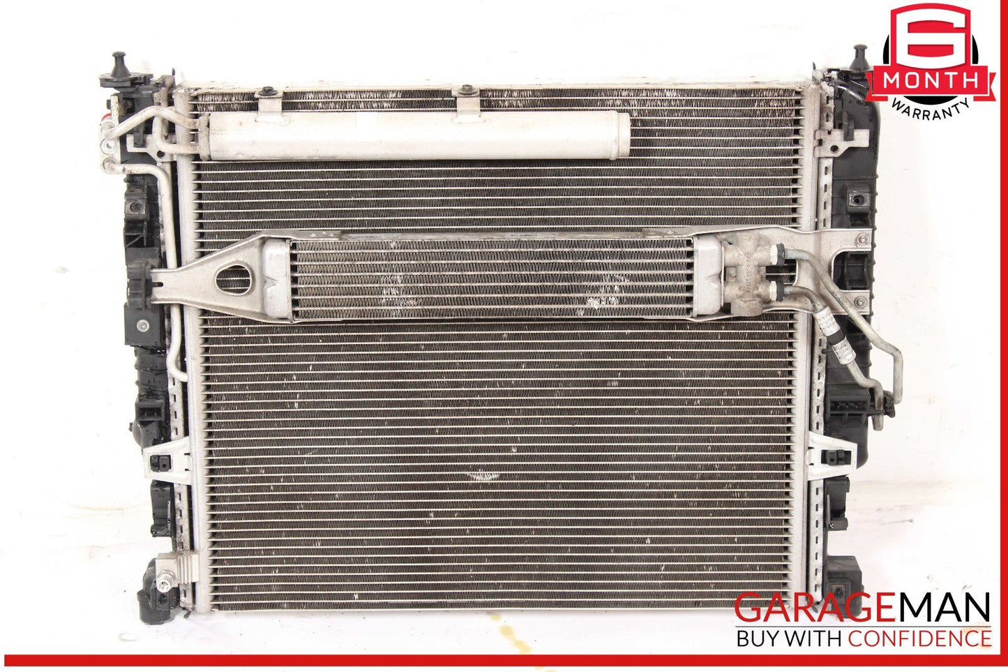 06-13 Mercedes X164 GL550 Cooling Radiator AC Condenser Oil Cooler OEM