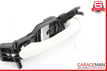 03-09 Mercedes W211 E350 E500 Front Right Side Exterior Door Handle White OEM