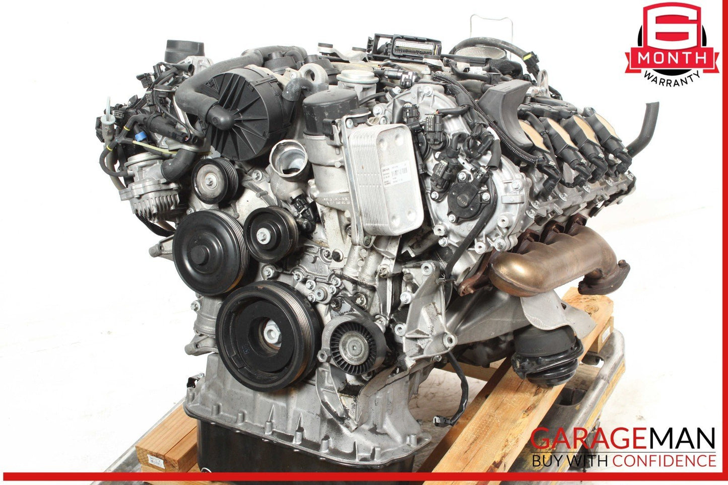 07-12 Mercedes X164 GL450 4.6L Engine Motor Block Assembly OEM 185k
