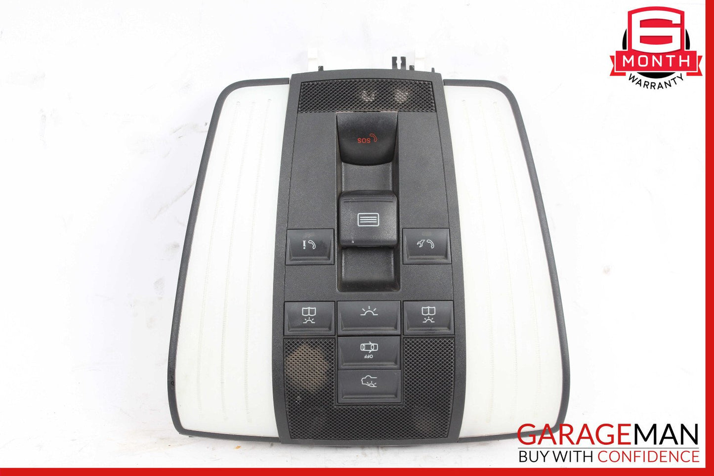10-18 Mercedes W212 E63 Overhead Dome Light Lamp Black 2129009512 OEM