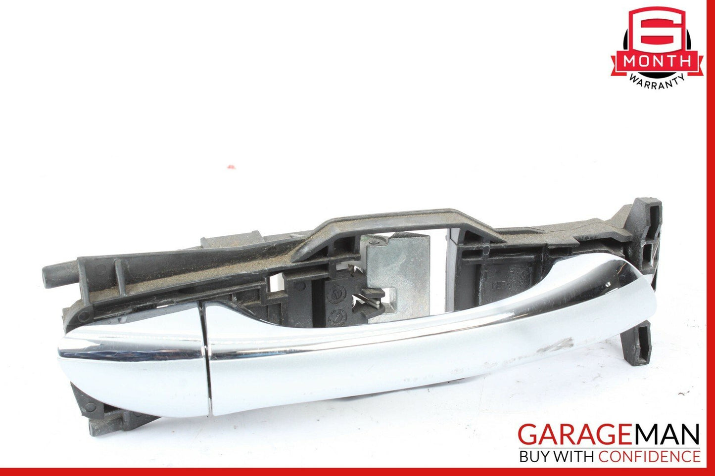 03-09 Mercedes W211 E350 Front Right Passenger Side Exterior Door Handle Silver