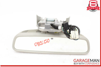07-10 Mercedes W216 CL550 Front Interior Rear View Mirror Gray 2168110007 OEM