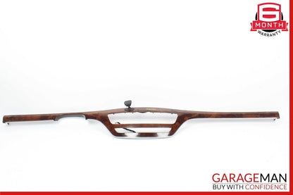 10-13 Mercedes W221 S550 S450 Dashboard Center Trim Molding Cover Bezel Wood