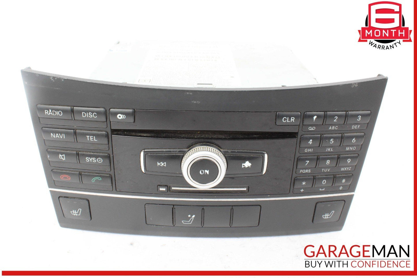 10-11 Mercedes W212 E350 E550 Radio Comand Comand Head Unit CD Changer Player