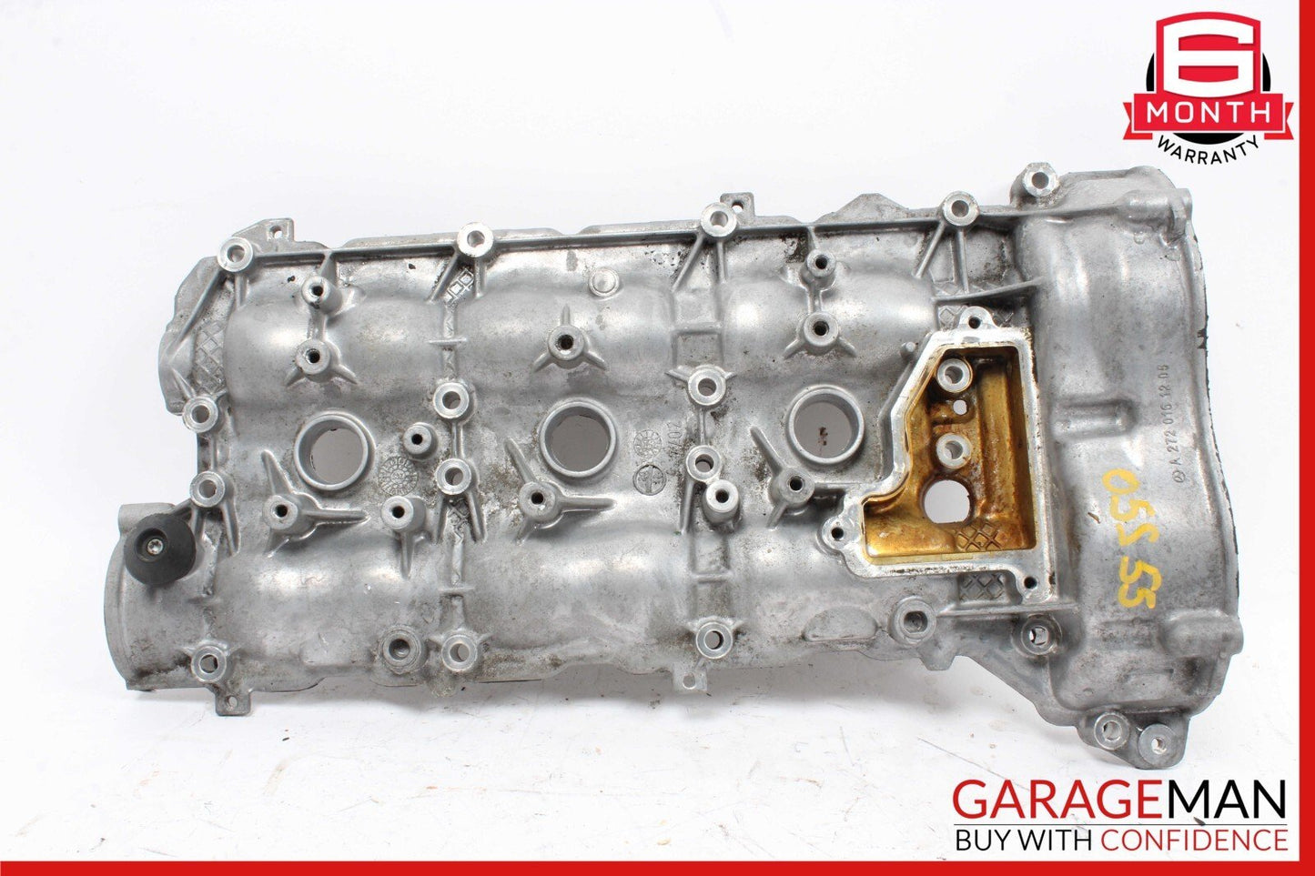 06-13 Mercedes W220 S55 AMG CLK350 Engine Cylinder Head Cover Left Side OEM