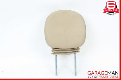 05-11 Mercedes R171 SLK280 Front Left / Right Side Seat Headrest Head Rest Beige