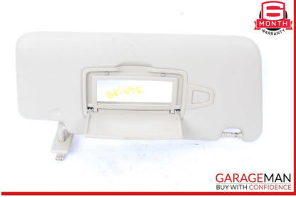 12-16 Mercedes X166 GL450 ML400 Sun Visor Sunvisor Right Passenger Side Gray OEM