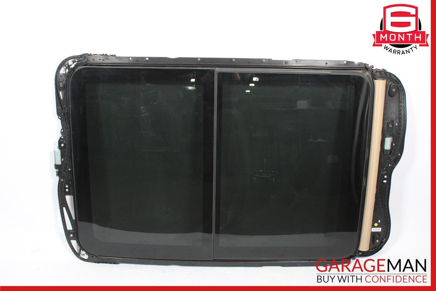 11-18 Porsche Cayenne 958 Panoramic Roof Glass Frame Black OEM