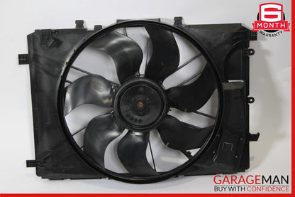 08-18 Mercedes C300 E350 GLK350 C250 Engine Radiator Cooling Fan Motor Shroud