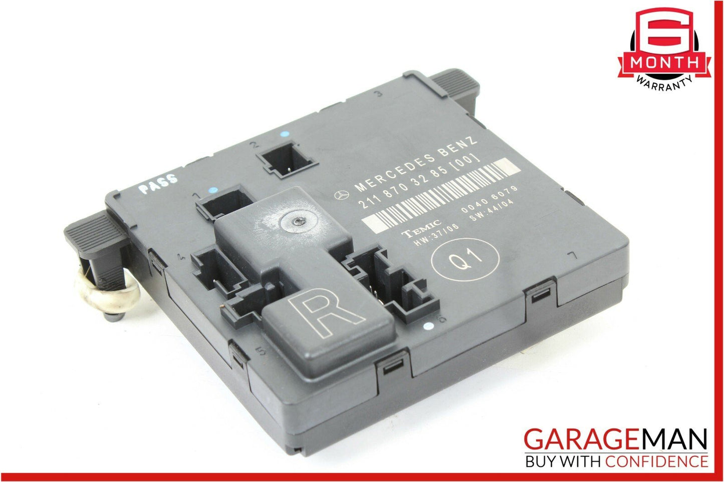03-09 Mercedes W211 E63 AMG E350 Rear Right Passenger Side Door Control Module