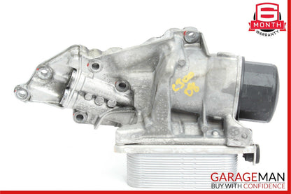 05-11 Mercedes R171 SLK350 C350 C300 Engine Motor Oil Filter Cooler Housing