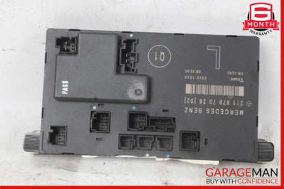 03-09 Mercedes W211 E350 E550 E63 AMG Front Left Side Door Control Module Unit