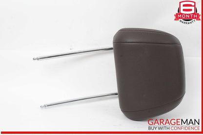14-18 BMW X5 F15 Front Left or Right Seat Headrest Head Rest Leather Brown OEM