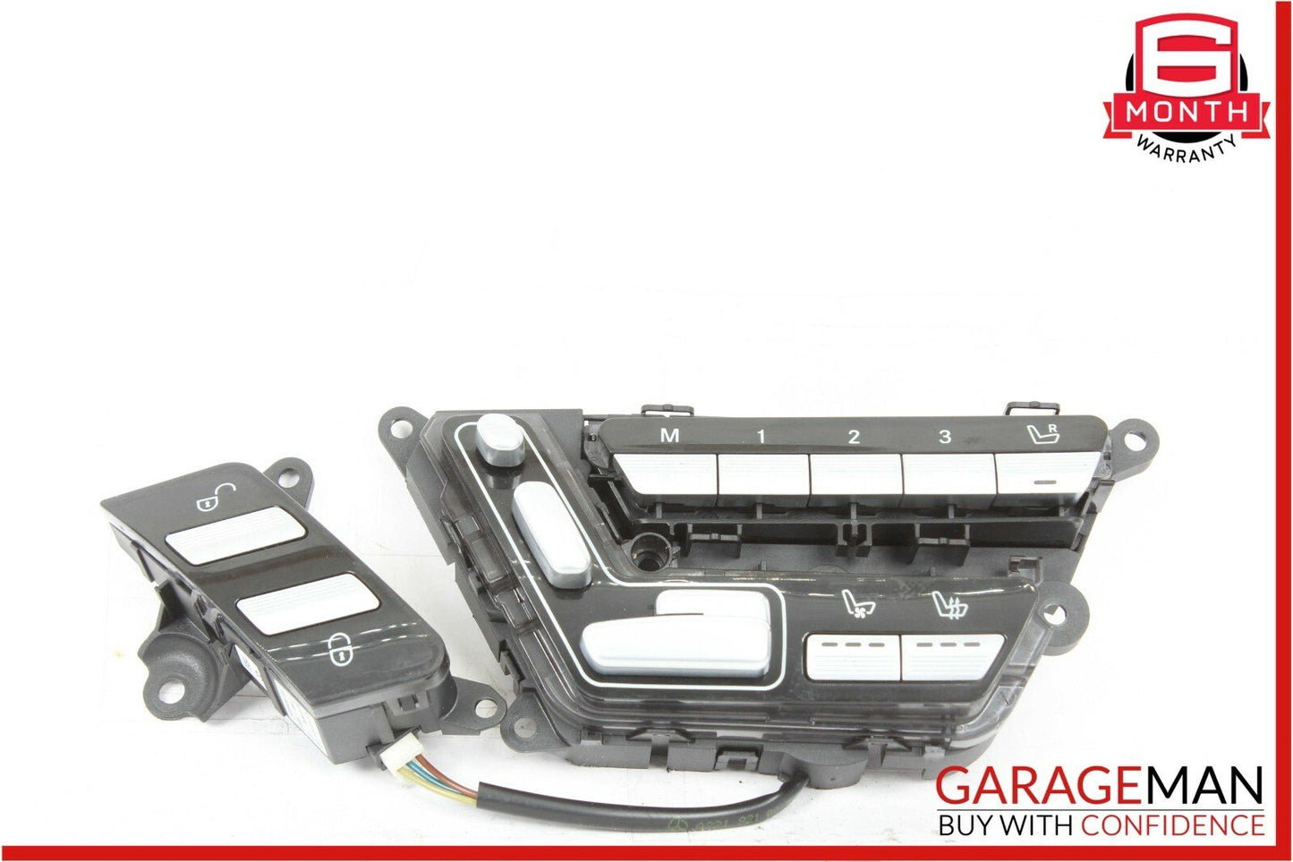 07-13 Mercedes W221 S550 CL550 Front Left Side Seat Control Switch Set Assembly