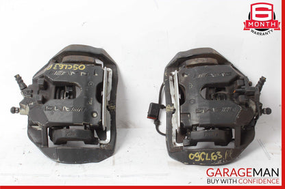 07-14 Mercedes W216 CL63 S65 S63 AMG Rear Left And Right Brake Caliper Set of 2