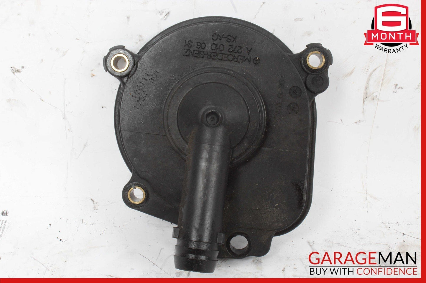 05-12 Mercedes W212 E350 R350 C300 Engine PCV Crankcase Vent Valve Oil Separator