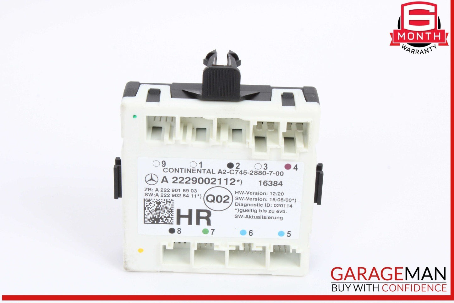 15-20 Mercedes W205 C300 C350e C400 Rear Right Side Door Control Module Unit OEM