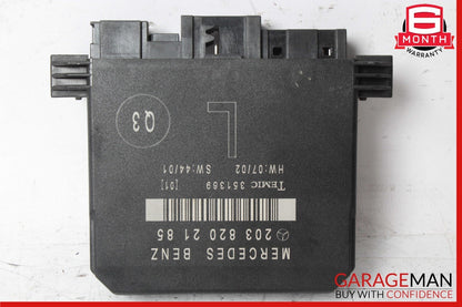 01-07 Mercedes W203 C320 C230 Door Control Module Rear Left 2038202185 OEM