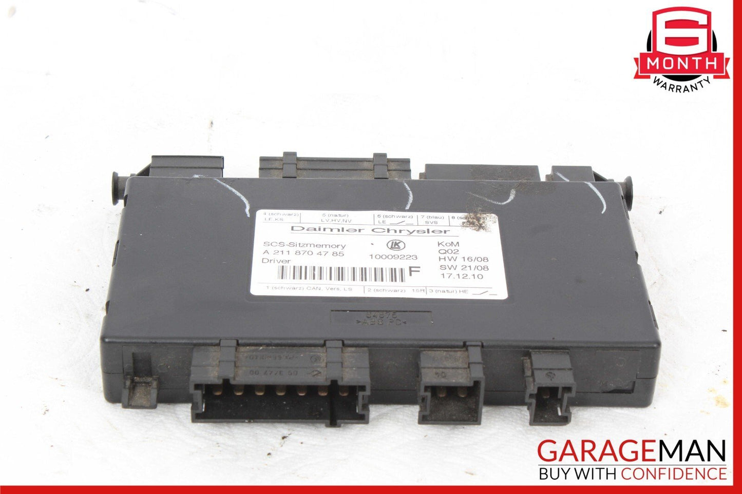 03-12 Mercedes X164 GL450 SLK280 GL550 Front Left Seat Control Module Unit OEM
