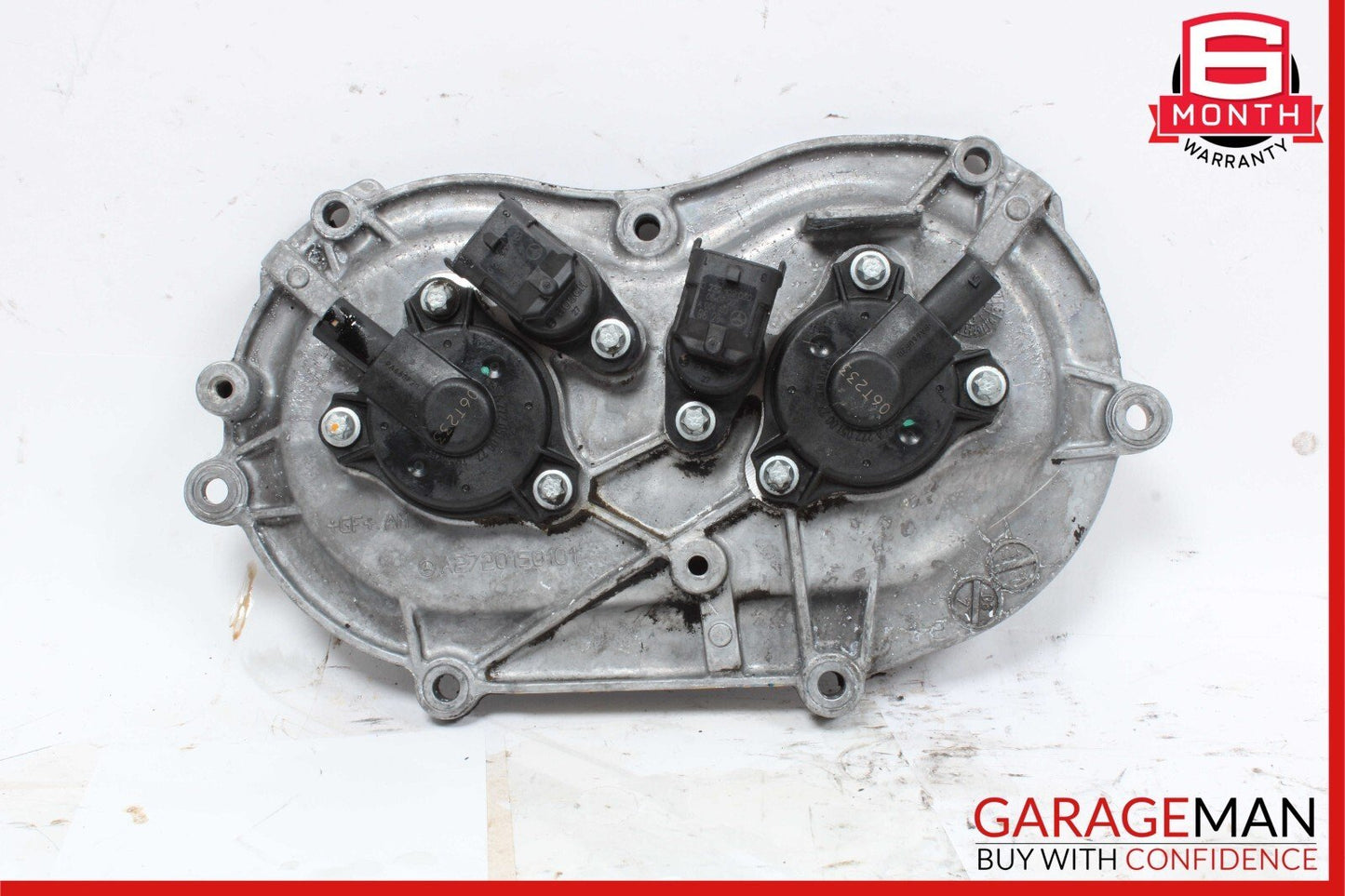 06-13 Mercedes R171 SLK300 S550 Front Right Engine Timing Chain Cover Plate OEM