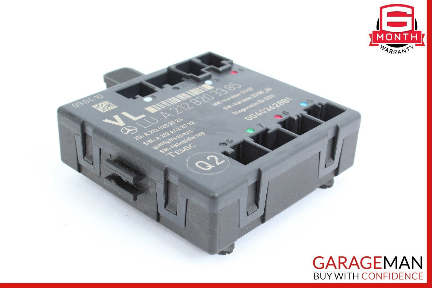 08-15 Mercedes W212 E350 C350 Front Left Side Door Control Module 2128203385 OEM
