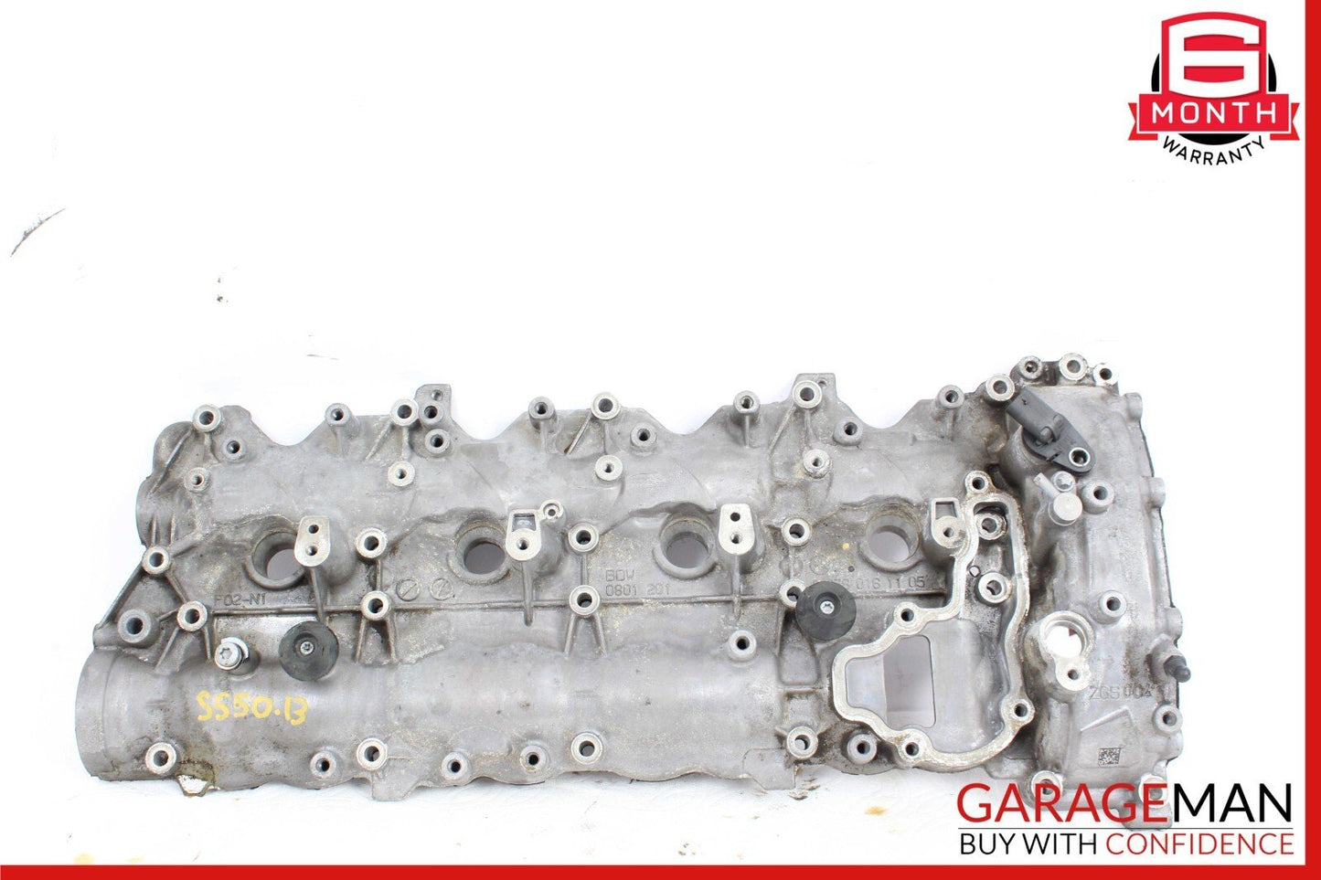 11-20 Mercedes S550 E550 CLS550 4.7L Left Side Engine Cylinder Head Valve Cover