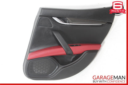 14-22 Maserati Ghibli M157 Rear Right Passenger Side Interior Door Panel OEM