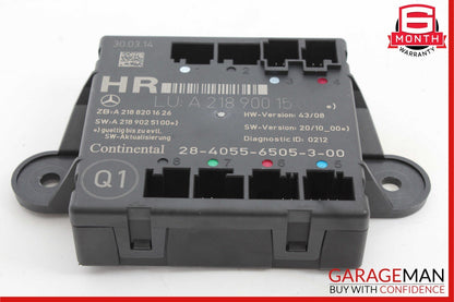 08-18 Mercedes W204 C250 C300 CLS550 Rear Right Side Door Control Module Unit