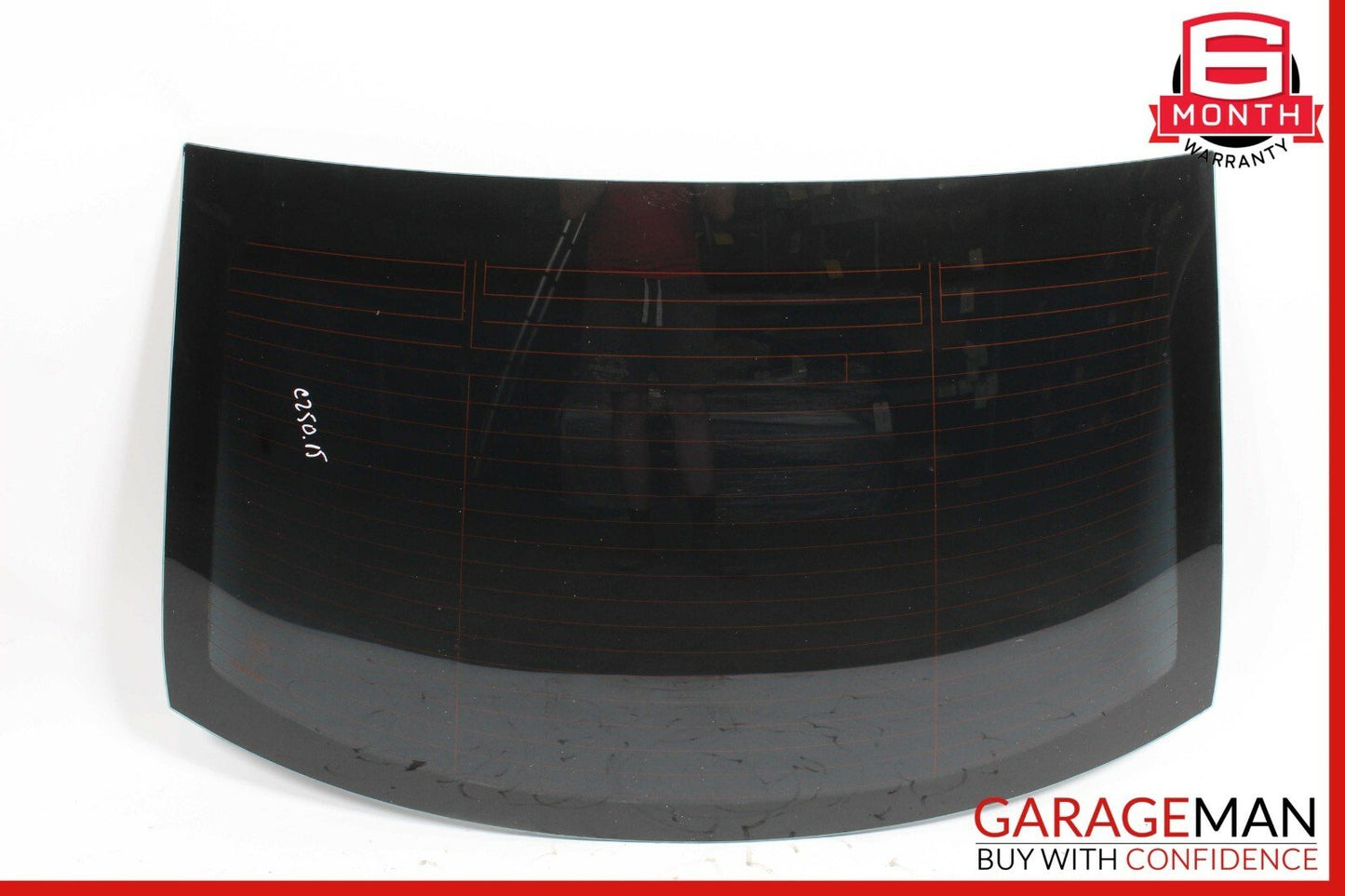 12-15 Mercedes W204 C250 Coupe Rear Windshield Wind Shield Window Auto Glass OEM