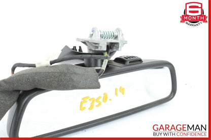 10-16 Mercedes W212 E350 E400 Coupe Interior Rear View Mirror Black 2048104217