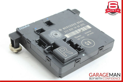 03-09 Mercedes W211 E320 E500 E63 AMG Rear Right Side Door Control Module Unit
