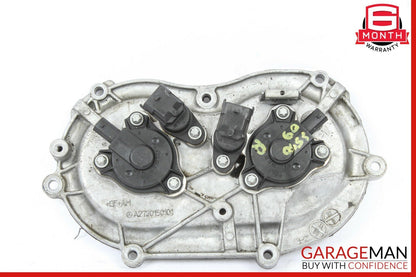 06-10 Mercedes W221 S550 Front Right Engine Timing Chain Cover Plate OEM